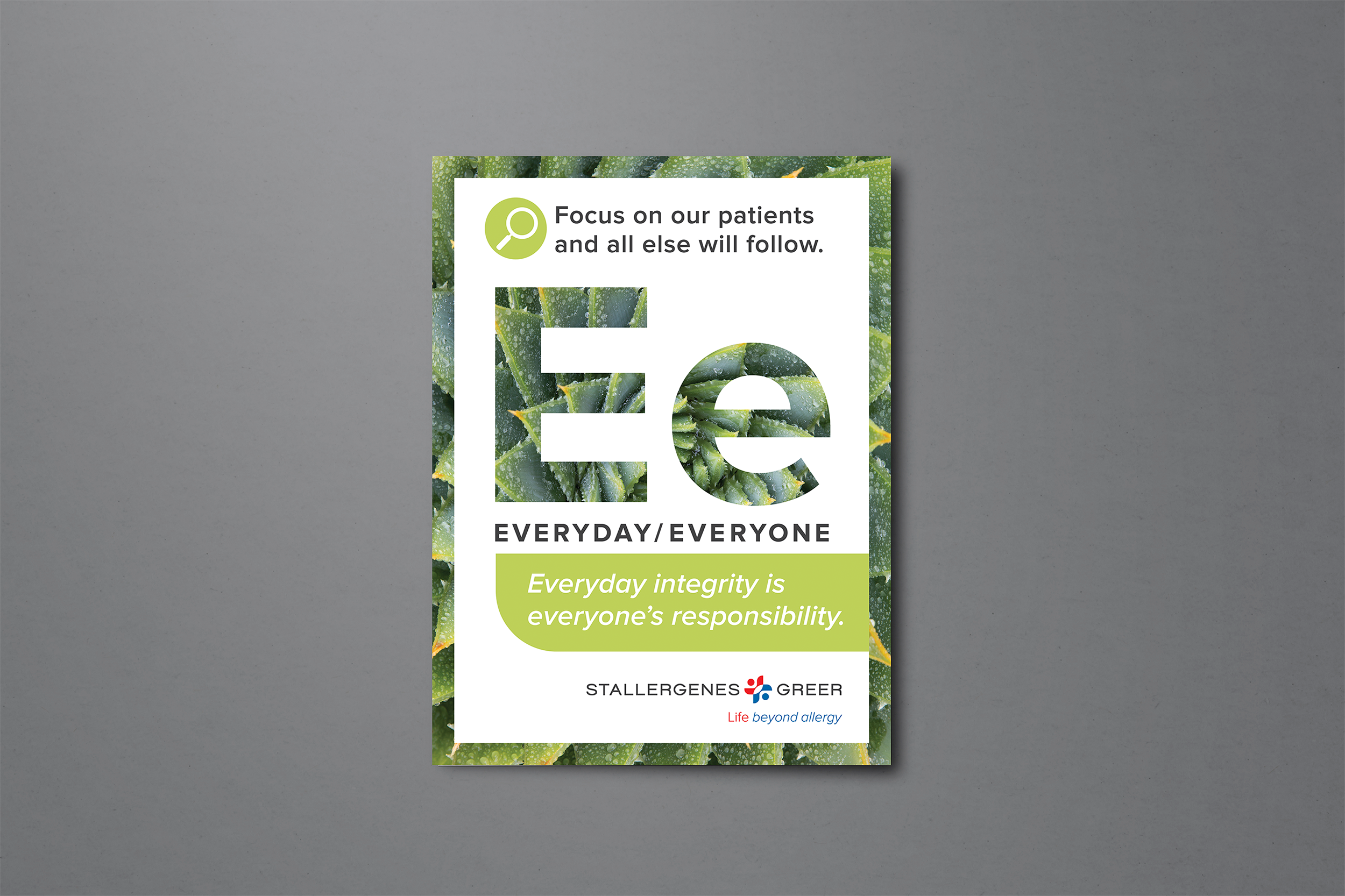 Stallergenes Green Everyday Everyone Campaign Poster 6. Plural Brand Strategy and Design